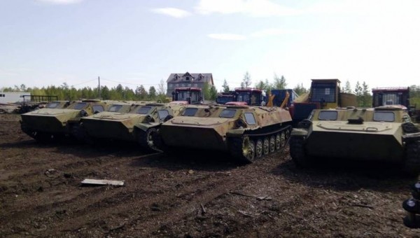 В Якутии на борьбу с лесными пожарами привлекут бывшую военную технику