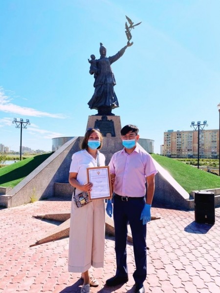 Росмолодежь наградила сотрудника АЭБ за волонтерскую работу во время пандемии