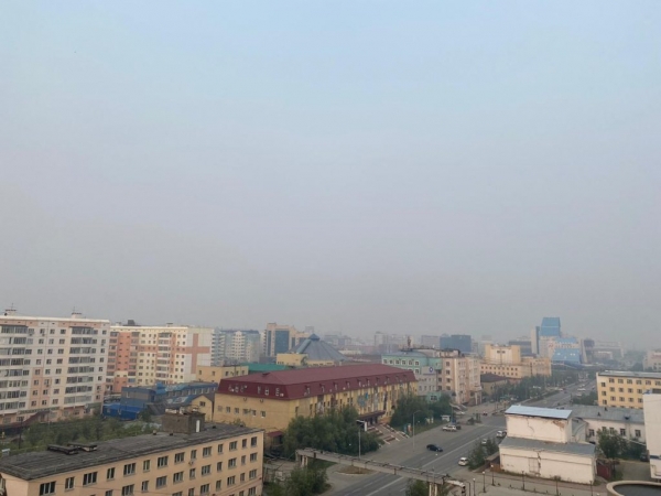 Концентрация оксида углерода в воздухе Якутска превысила предельную норму