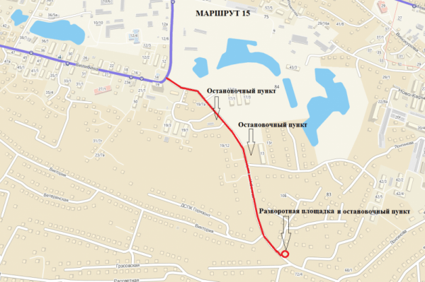 В Якутске с 10 августа автобусный маршрут № 15 будет заезжать на ул. Уустаах Избекова