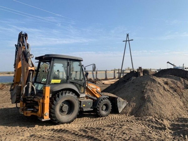 Проверен ход строительства канализационных очистных сооружений в Жатае
