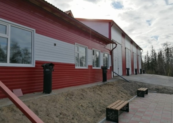 В День гражданской обороны открыли новое пожарное депо в Якутии