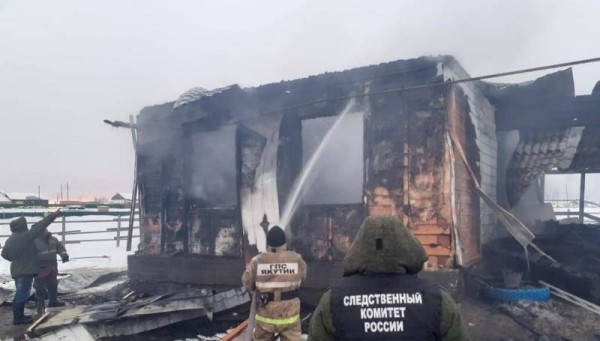 В Намском улусе объявлен трехдневный траур после трагического пожара