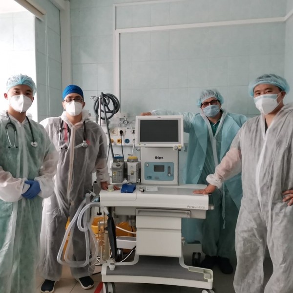 Современная анестезиологическая станция прибыла в Якутск