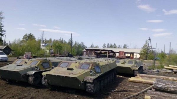 В Якутии на борьбу с лесными пожарами привлекут бывшую военную технику