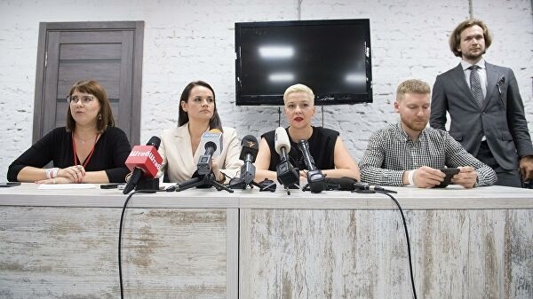 Штаб Тихановской призвал власти признать поражение на выборах