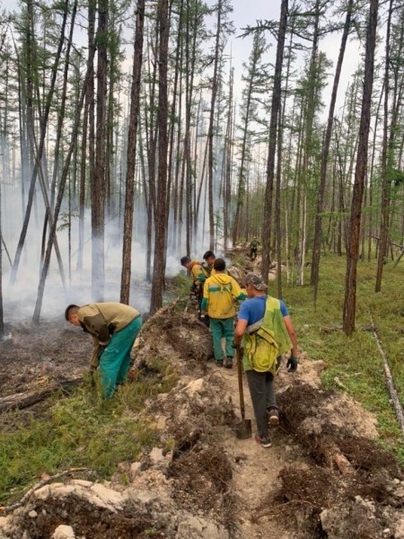 Ликвидированы пожары в Сулгаччы и Крест-Халджае