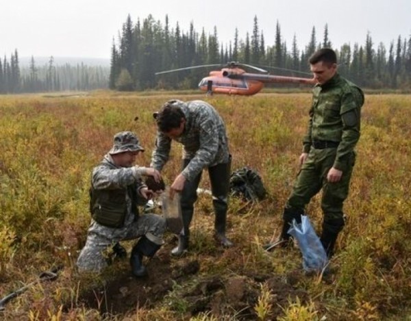 В Якутии обследованы районы падения отделяющихся частей ракет-носителей