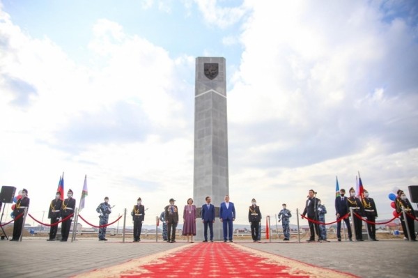 В День города Якутска открылась стела на месте будущего Парка Победы