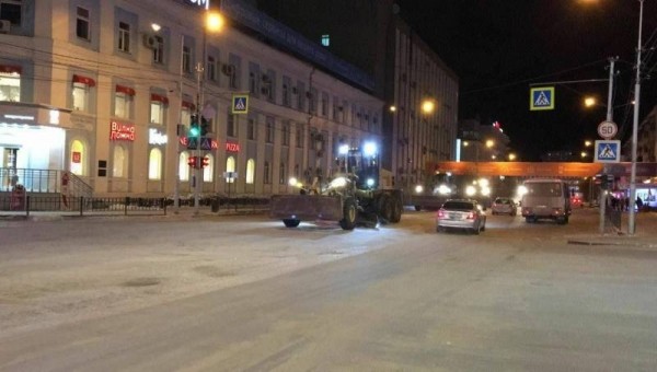 Мэрия Якутска: уборка улиц от снега начнется ранним утром